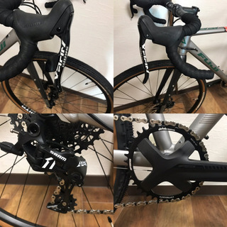 未使用 FUJI フジ JARI 1.3 SRAM APEX MIX グラベルロード