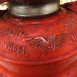 レトロ 別所ランプ ハリケーンランタンWINGED WHEEL NO.500 オイル