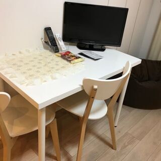 IKEA 机、椅子セット