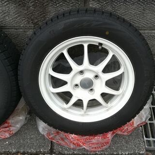 候補者決定】軽用 オールシーズンタイヤ & ホイール 165/65R14 4本 