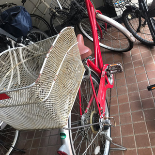 ママチャリ 自転車 パンクなし