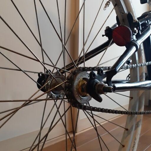 ホームセンターのマウンテンバイクを丈夫なシングルギヤ化 シンプルで