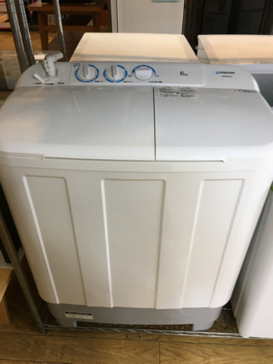 極美品 2020年製 maxzen 6.0kg2槽式洗濯機 JW60KS01 マクスゼン