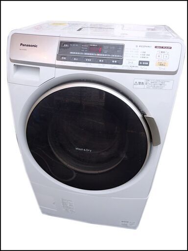 動作品/パナソニック◆ドラム式電気洗濯乾燥機/NA-VH300L◆エコナビ/プチドラム/7kg/2013年製