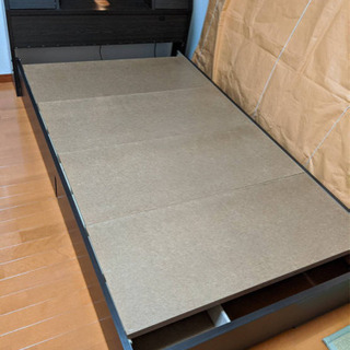 <ご購入者様確定致しました>日本製　セミダブル ベッド　フレーム...