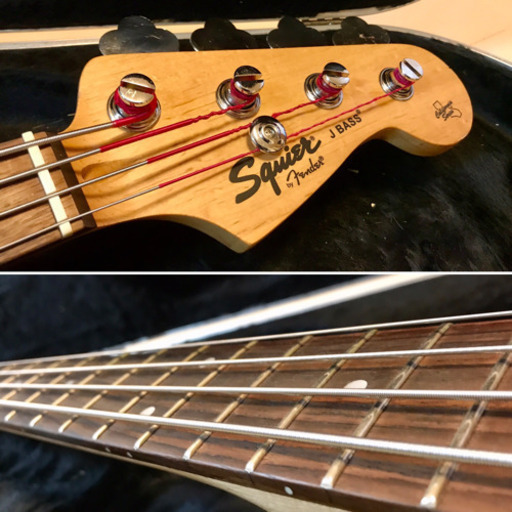 決まりました♪Squier by Fender ジャズベース 調整品♪
