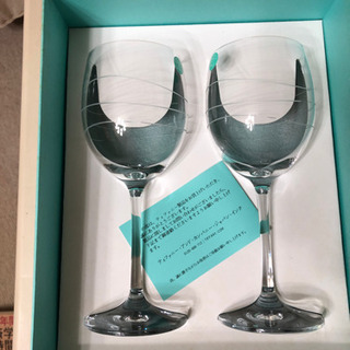 【未使用】ティファニー ワイングラス 2,000円