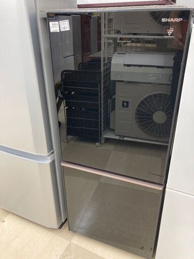 シャープ 2ドア冷蔵庫 SJ-GD14E-B 2019年製