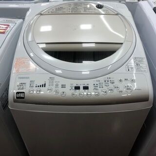 TOSHIBA　縦型洗濯乾燥機　2014年製　9.0kg　AW-...