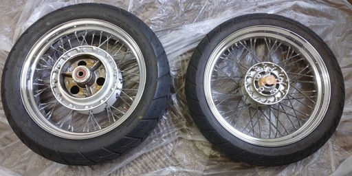 ★お取引中★ぜファー750RSの中古純正ホイール　前後セット　送料込み（委託品） ☆お取引中☆ぜファー750RSの中古純正ホイール 前後セット 送料込み（