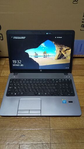 HP 第4世代CPU搭載 HDD320G メモリ4G CD/DVD読み書き 大画面15.6インチ 薄型 HDMI出力 Webカメラ　Bluetooth USB3.0 Wifi対応 国産 最新Windows10搭載