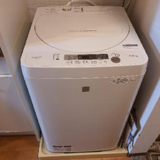 2018年製 SHARP 洗濯機 4.5kg 2018年製冷蔵庫 セット 9/29まで受け付け