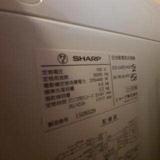 2018年製 SHARP 洗濯機 4.5kg 2018年製冷蔵庫 セット 9/29まで