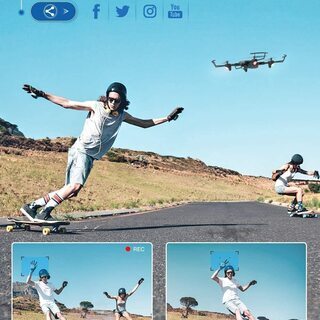 新品】SNAPTAINドローン GPS搭載 2K 110°広角HDカメラ付き バッテリー2