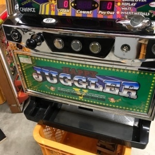 ハッピージャグラーV コイン不要機付 家庭用電源