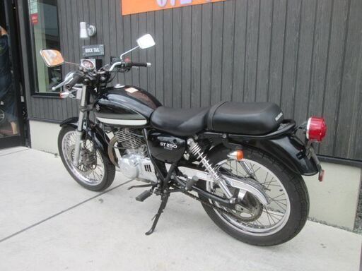 ☆20万円 ST250E スズキ セル1 実動車☆マフラーカスタム！走行