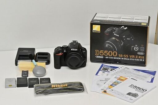 デジタル一眼レフ カメラ D5500！！128G SDカード♡18-270㎜レンズ♡ Nikon