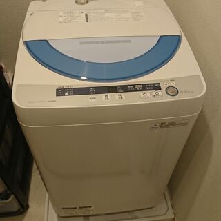 【SHARP洗濯機】　5.5kg　2014製