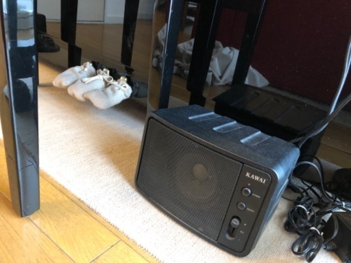 鍵盤楽器、ピアノ (値下げしました) カワイ アップライト ピアノ 消音 