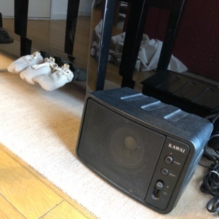 (値下げしました) カワイ　アップライト　ピアノ　消音機能付