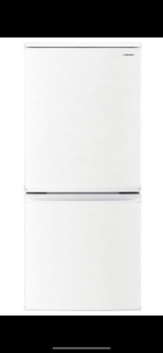 冷蔵庫SHARP SJ-D14E-W　2ドア冷蔵庫(137L・左右付替タイプ)　ホワイト系