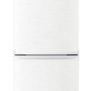 冷蔵庫SHARP SJ-D14E-W　2ドア冷蔵庫(137L・左...
