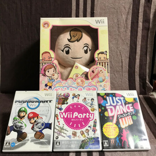 Wiiのソフト4点セット