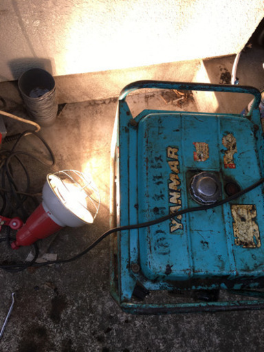エンジン発電機 ヤンマー YSG2000 GA160 最大5.5ps 実動良品