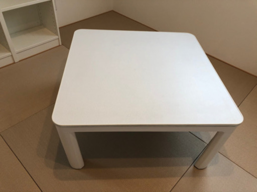ニトリ こたつ 可愛いこたつ布団付き 天板リバーシブル ミニオン 雀宮の家具の中古あげます 譲ります ジモティーで不用品の処分