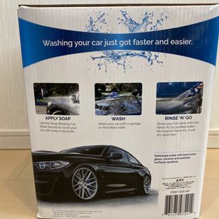 新品　ウンガー  Rinse\'n\'Go  カーウォッシュ　洗車用純水器 樹脂フィルター2個付き