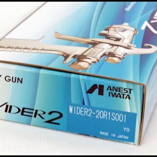 未使用 アネスト岩田 スプレーガン WIDER2-20R1S IWATA イワタ 吸上式