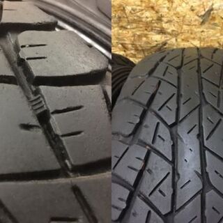 DUNLOP GRANDTREK AT2 225/80R15】夏タイヤ【社外 15インチ 7J6HPCD139 