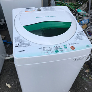 東芝　　５キロ　洗濯機