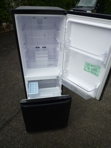 三菱 MR-P15EZ-KK 冷凍冷蔵庫 2015年製 146ℓ 引出し冷凍室　人気のブラック