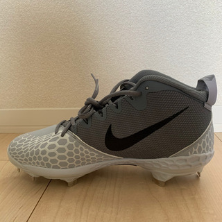 日本未発売】NIKE トラウトモデル 野球 スパイク グレー 28.5㎝