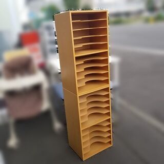 【札幌市内配送可能】木製レターケース 書類ケース マルチラック ...