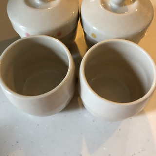 (4個)茶碗蒸し、プリン用　器