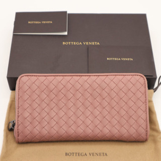 《BOTTEGA VENETA/イントレチャートラウンドファスナ...