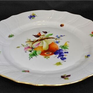 【WE】Herend ヘレンド フルーツコンポジション ディナープレート2枚セット