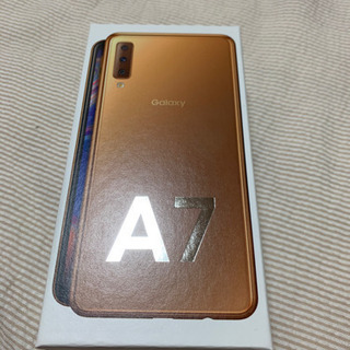 Galaxy A7 ギャラクシーA7 SIMフリー　ゴールド