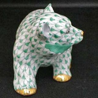 インテリア・住まい・小物【レア品、美品】ヘレンド フィギュリン 花柄