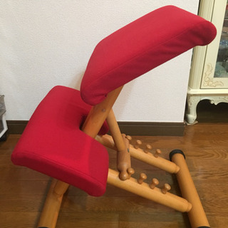 ストッケ マルチ バランスチェア STOKKE 椅子 チェア 赤 北欧