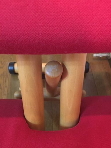 ストッケ マルチ バランスチェア STOKKE 椅子 チェア 赤 北欧 - 椅子