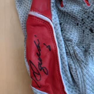 現千葉ロッテ監督井口資仁さんのサイン入りバッティンググローブ