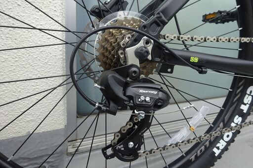 油圧式ディスクブレーキ搭載 マウンテンバイク24変速