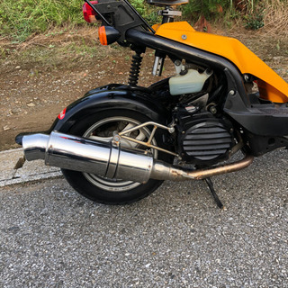 【希少】ホンダ バイト 軽整備済み 社外重低音マフラー付き 純正色 セル1 普通に乗れます！カスタム車ズーマー AF59 現状売買乗り出し価格 希少】ホンダ バイト 軽整備済み 社外重低音マフラー付き 純正色 セル1