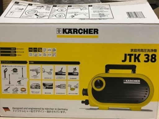 程度良好❗️家庭用高圧洗浄機ケルヒャーJTK38