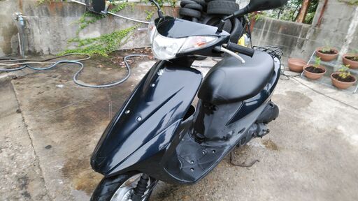 ⭐スズキアドレスV50　CA44A　黒　社外マフラー付き　駆動系新品