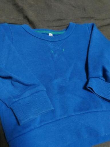 青トレーナー90cm西松屋 Tee 断捨離中 板野の子供用品の中古あげます 譲ります ジモティーで不用品の処分