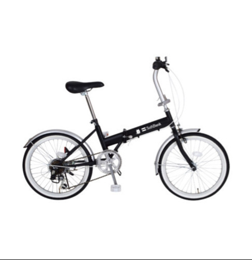 お父さん自転車 20インチ黒（soft Bank)【新品未使用】
